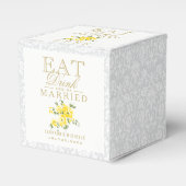 Ballotins Mangez, buvez et soyez mariés Mariage (Verso)