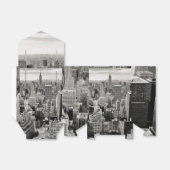 Ballotins Manhattan, New York (panorama noir et blanc) (Déplié)