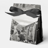 Ballotins Manhattan, New York (panorama noir et blanc) (Verso)