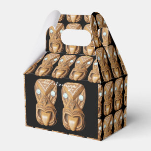 Ballotins Maori sculptée Tiki Face Thunder_Cove