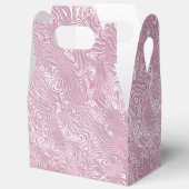 Ballotins Marbled Silk Moire Pattern in Dusty Pink (Ouvrir)