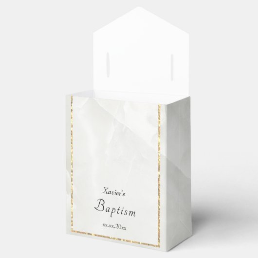 Ballotins marbre blanc | Baptême (Ouvert)