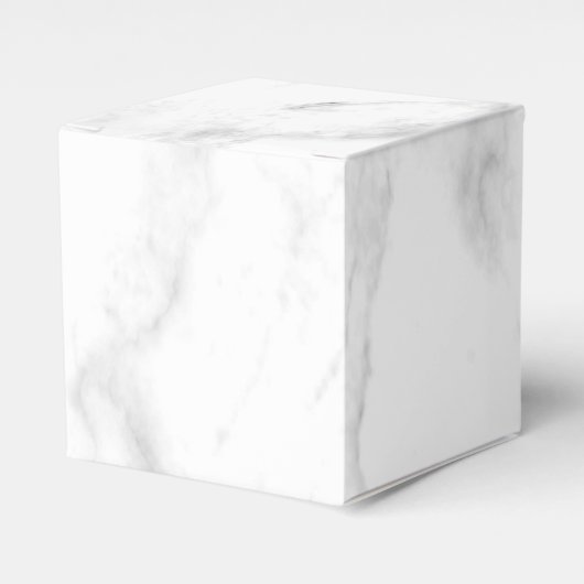 Ballotins Marbre blanc personnalisé Élégant Modèle moderne (Verso)