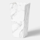 Ballotins Marbre blanc pierre texture popcorn personnalisé (Verso)