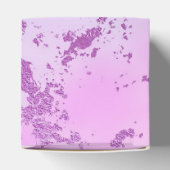 Ballotins Marbre chic | Glam violet violet violet bleu Ombre (Haut)