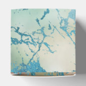 Ballotins Marbre de luxe | Belle veine Turquoise jaune et co (Haut)