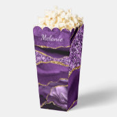 Ballotins Marbre de Parties scintillant d'or violet Nom pers (Sauté)