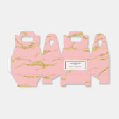 Ballotins Marbre moderne avec faux or (Déplié)