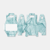 Ballotins Marbre turquoise foncé (Déplié)