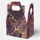 Ballotins Marbre Violet Et Or (Ouvert)