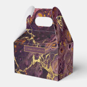 Ballotins Marbre Violet Et Or (Verso)
