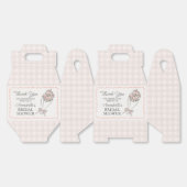 Ballotins Marché aux fleurs roses Fleurs fraîches Shower de  (Déplié)