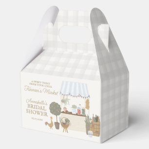 Ballotins Marché Fermier Bleu Ferme Fleurie Baby Shower Mari
