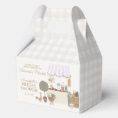 Ballotins Marché fermier rose Fête de mariage champêtre et f (Verso)