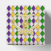 Ballotins Mardi Gras Arlequin motif 2 avec Couronne (Haut)