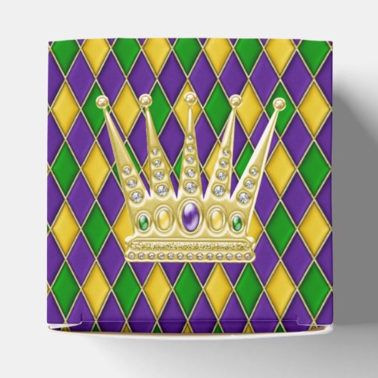 Ballotins Mardi Gras Arlequin motif avec Couronne2 (Haut)