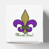 Ballotins Mardi Gras Coloré Fleur De Lis (Haut)