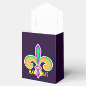 Ballotins Mardi Gras Couleurs Fleur De Lis Fête Personnalisé (Ouvert)