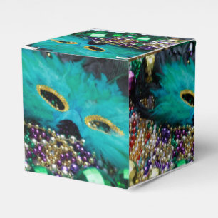Ballotins Mardi Gras Festive Party Favoriser boîte cadeau pe