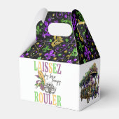 Ballotins Mardi Gras Gable Favor Box (Arrière)