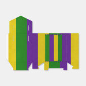 Ballotins Mardi Gras Motif rayé (Déplié)