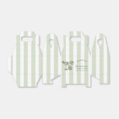 Ballotins Margaritas Rétro Modernes et Mariage Rayé Bach (Déplié)