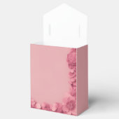 Ballotins Mariage à fleurs rose Barbicore (Ouvert)