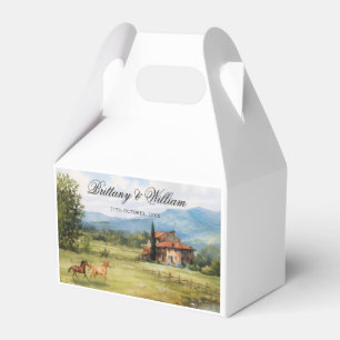 Ballotins Mariage à la Campagne Toscane Italienne