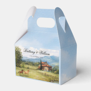 Ballotins Mariage à la Campagne Toscane Italienne