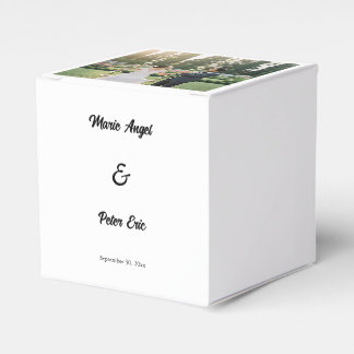 Ballotins Mariage à la typographie élégante et minimaliste a