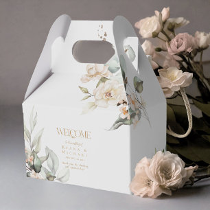 Ballotins Mariage à l'aquarelle florale Pearl Blush ID989