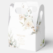 Ballotins Mariage à l'aquarelle florale Pearl Blush ID989 (Ouvert)