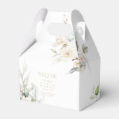 Ballotins Mariage à l'aquarelle florale Pearl Blush ID989 (Verso)