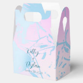 Ballotins Mariage Abstrait Moderne Pastel (Ouvert)