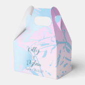 Ballotins Mariage Abstrait Moderne Pastel (Verso)
