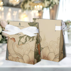 Ballotins Mariage Art Nouveau Bougainvillea Vintage