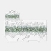 Ballotins Mariage au Lacet Blanc et au Souffle de Bébé (Déplié)