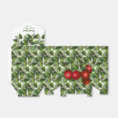 Ballotins Mariage aux Pommes Rouges | Merci (Déplié)