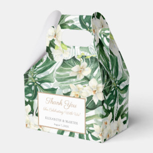 Ballotins Mariage Baby Shower Jungle Vert Feuilles