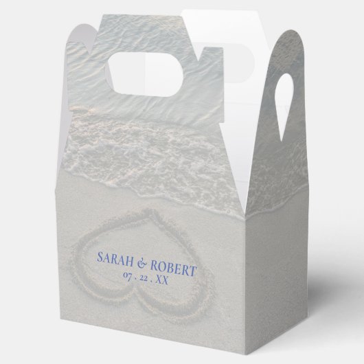 Ballotins Mariage Beach Sand Heart (Ouvert)