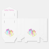 Ballotins Mariage Bells White (Déplié)