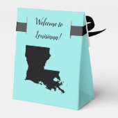 Ballotins Mariage Bienvenue à Louisiana Ballotin State Map (Arrière)