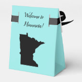 Ballotins Mariage Bienvenue au Minnesota Ballotin State Map (Arrière)