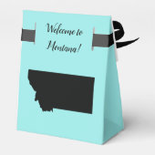 Ballotins Mariage Bienvenue au Montana Ballotin State Map (Arrière)