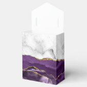 Ballotins Mariage Bille d'agate Gold Purple (Ouvert)
