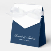 Ballotins Mariage Bleu Marine (Verso)
