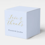 Ballotins Mariage bleu opulent (Verso)