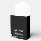 Ballotins Mariage bleu rose aquarelle (Ouvert)