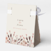 Ballotins Mariage Bohème aux Fleurs Sauvages (Arrière)