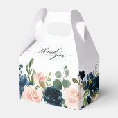 Ballotins Mariage Boho bleu bleu bleu rose bleu marine (Arrière)